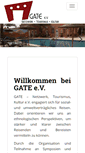 Mobile Screenshot of gate-tourismus.de